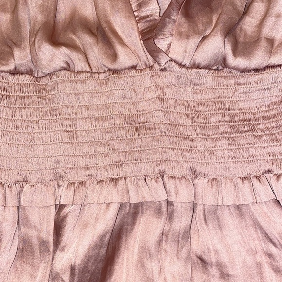 Banana Republic Soft Satin Maxi Dress Blush Pink - Picture 4 of 9